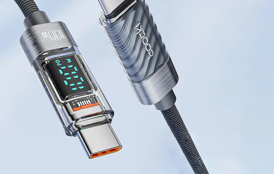 Kabel USB-C PD 100 W 1 m Toocki TXCTT1-XY01 szary